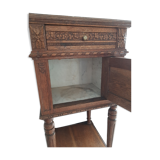 Small carved console Henri II style