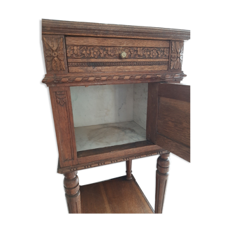 Small carved console Henri II style