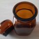 Bocal verre ambré