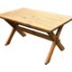 Vintage dining table pinewood 1960 minimalist dining table
