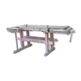 Solid wooden workbench