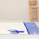 Traditional handmade Moroccan Berber rug size 150 x 250 cm