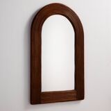 Miroir encadré de canne