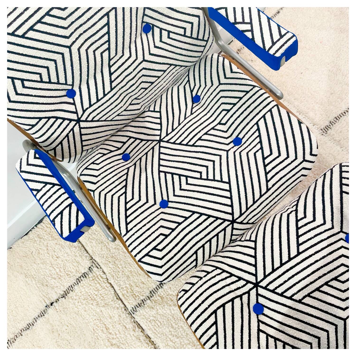 Martin Stoll lounge chair with footrest