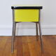 Formica table with 4 chairs and a stool dating from the 60s and 70s