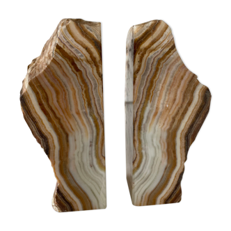 Onyx bookends