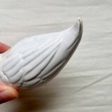 11 cm duck in vintage white earthenware
