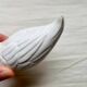 11 cm duck in vintage white earthenware