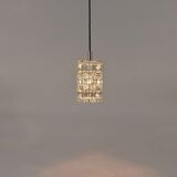 Bakalowits Vienna, up to three faceted crystal pendant lamps, Austria, 1960s