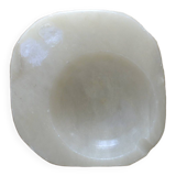 White marble ashtray