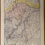 Set of 2 lithographs engravings on the First World War of 1928