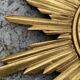 Genuine antique sun mirror