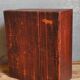 Painted wooden chest