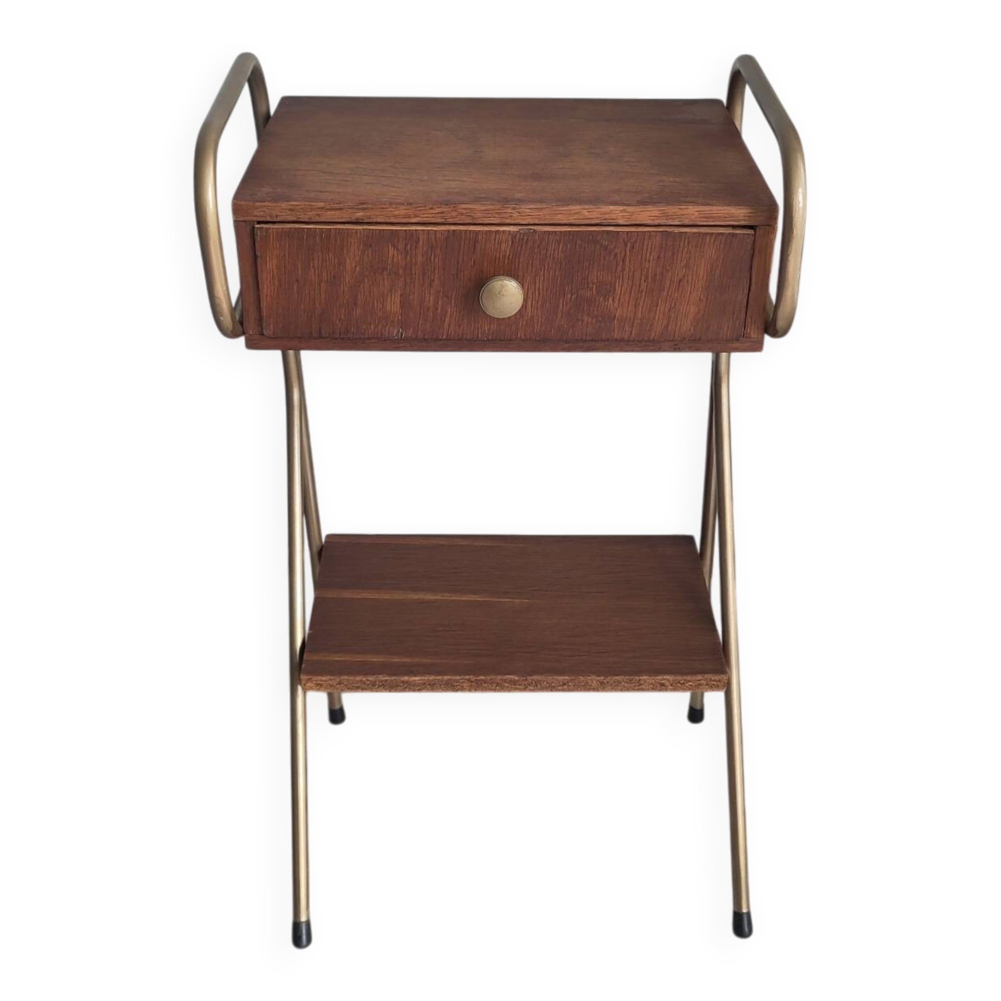 Table de chevet style Jacques Hitier