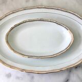 Plate service for 8 in Sologne porcelain