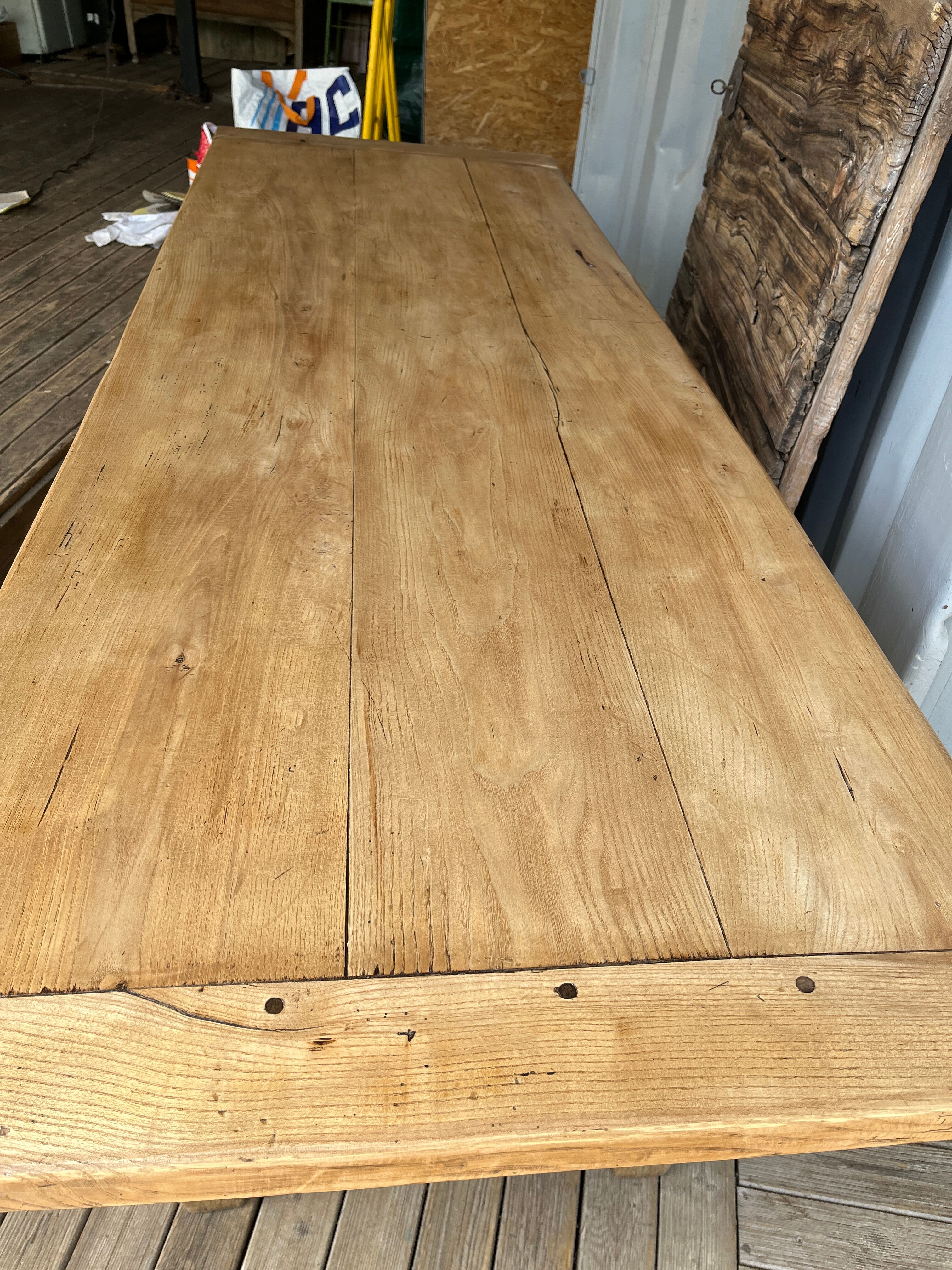 Old farmhouse table