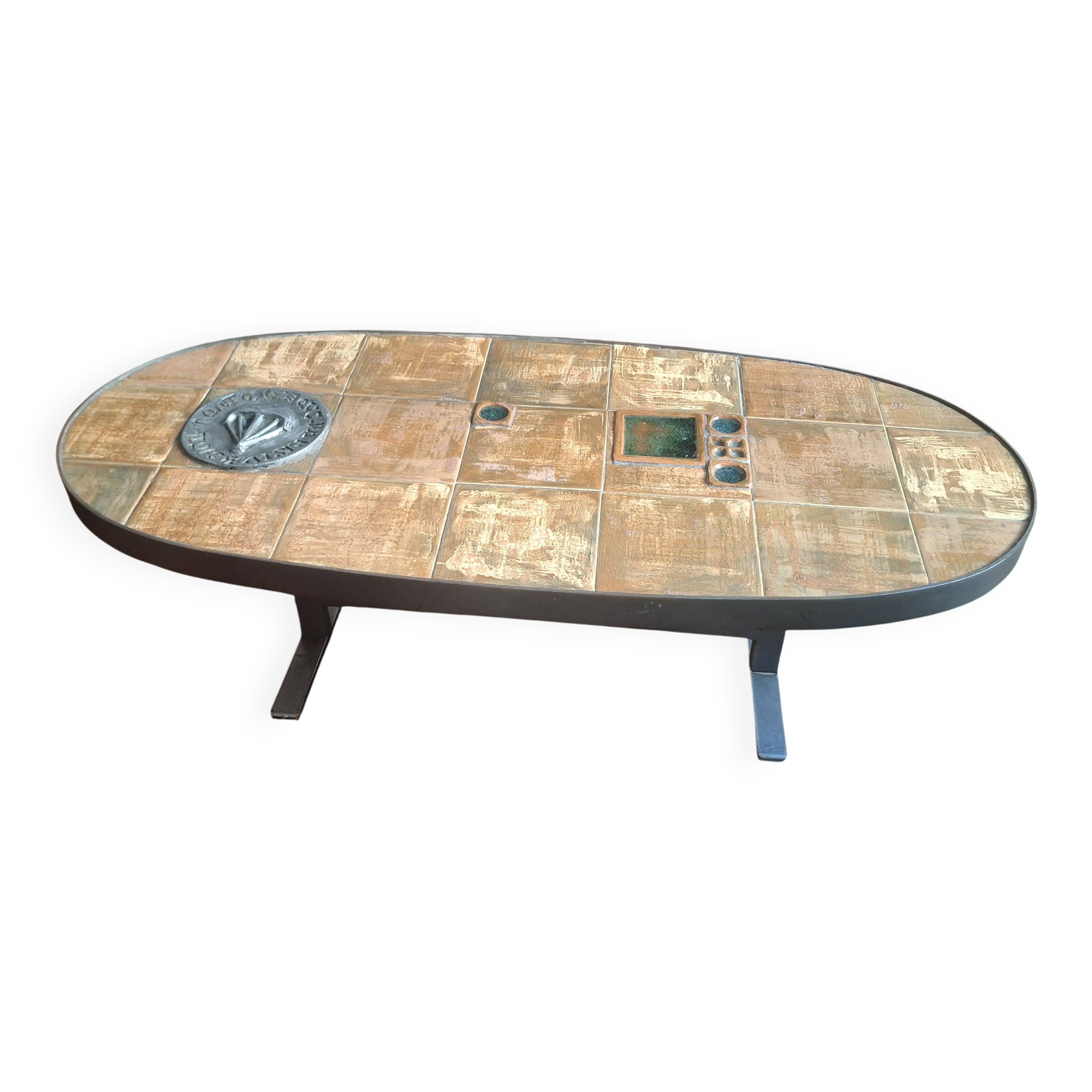 Table basse vallauris. 1960. Vintage