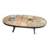 Table basse vallauris. 1960. Vintage