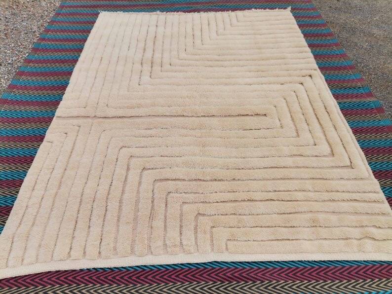 Moroccan Beni Ourain rug