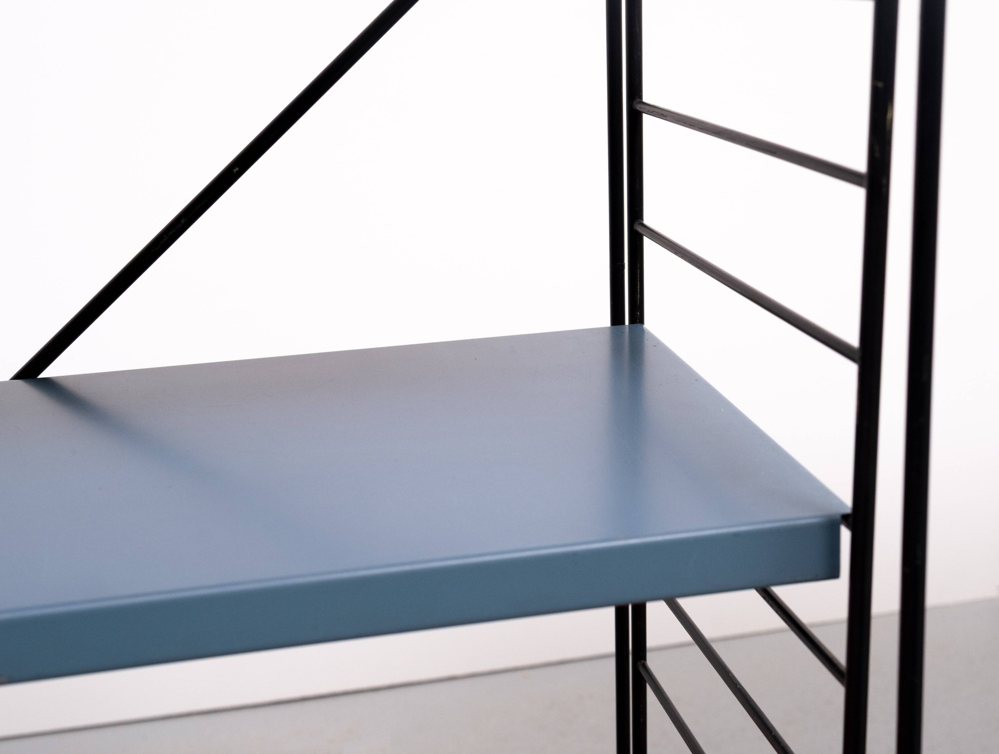 Tomado free standing Metal Colored racks 1960s Holland