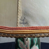 Ceramic lamp signed