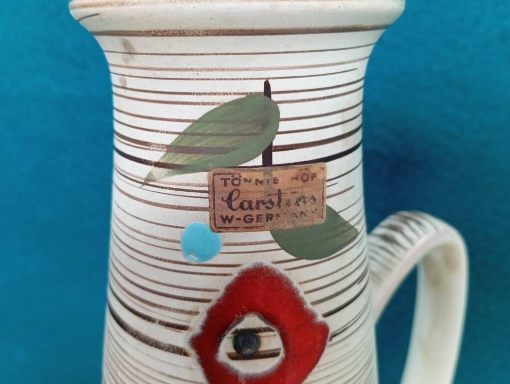 West Germany ceramic vase from the 60s