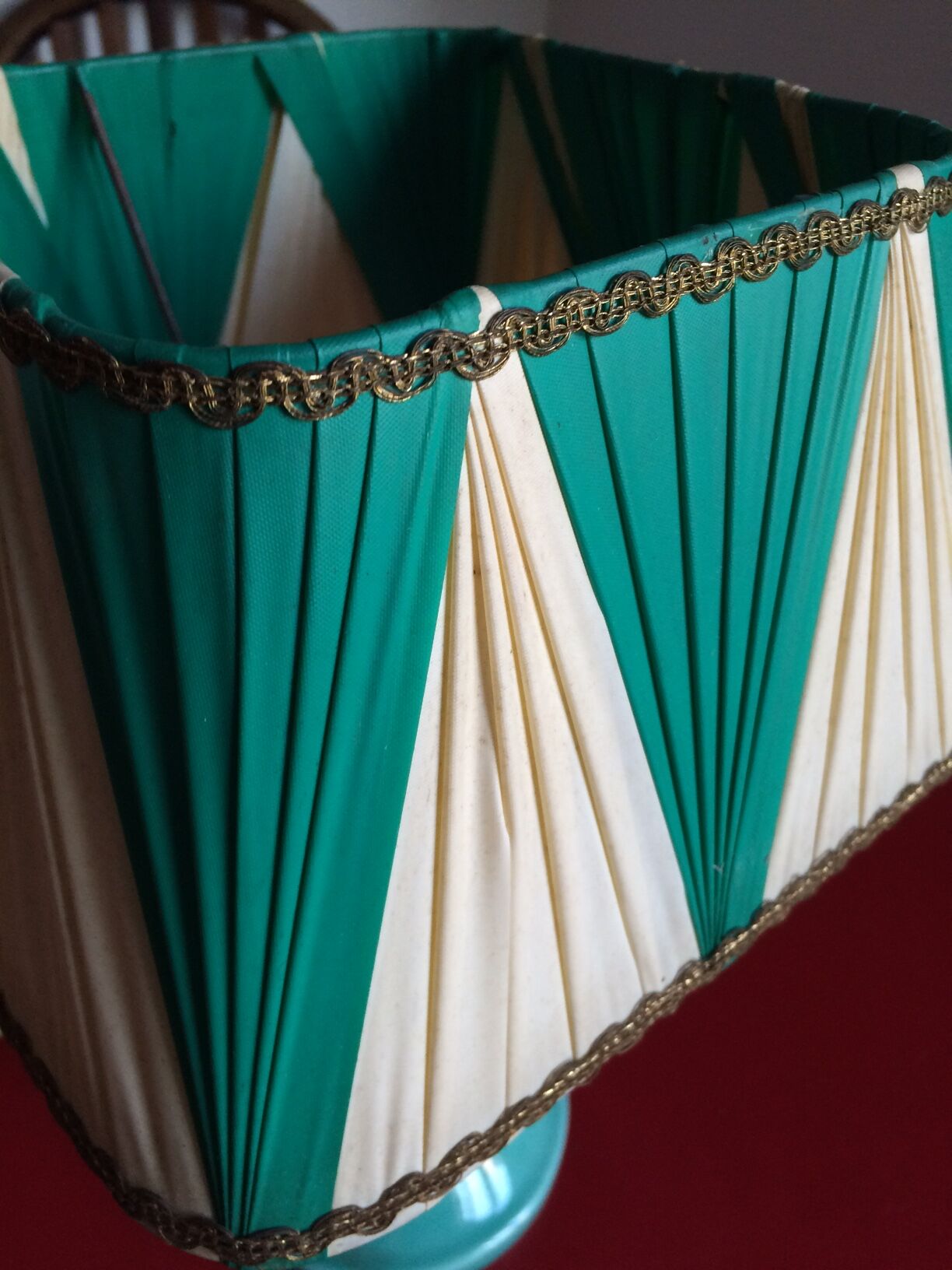 Lampe céramique 1950