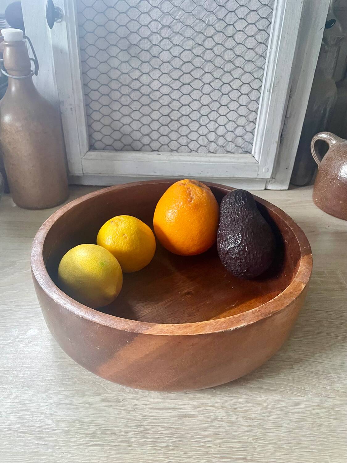 Vintage teak salad bowl 2.5l