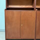 Vintage teak library from the 1960s.