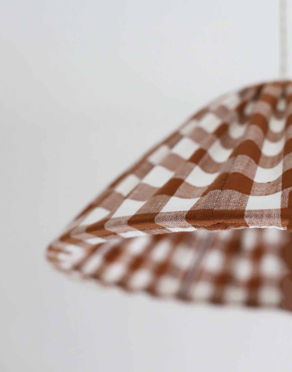 Malala "terra" large tile conical textile suspension