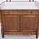 Late 19th century faux bamboo chest of drawers in pine