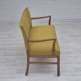 Canapé 2 places danois des années 1950 par Ehapa Møbler, état d'origine.