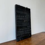 Plaque chinoise en plâtre d'atelier par Charles Filleul XXe