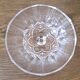 5 verres à pied en cristal