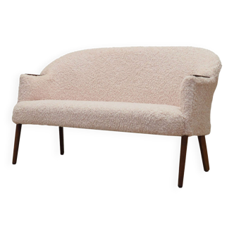 Cream sofa, Danish design, 1970s, production: Denmark