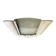 "Arlus" wall light in Art Deco style made of plaster and smoked glass.