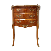Louis XV / Louis XVl pink wood marquetry dresser