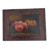 Small oil painting on wood