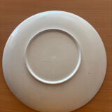 Round plate Montereau painted and signed L Pierson 1887