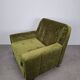 Mid-Century Czechoslovak Green Plush Armchair, 1970s
