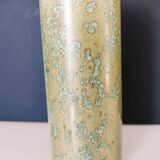 Pale green ceramic roller vase