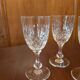 4 verres à vin cristal Saint Louis modèle Messine