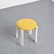 Set of two chairs and a stool by Bruno Rey, Dietiker, circa 1975.