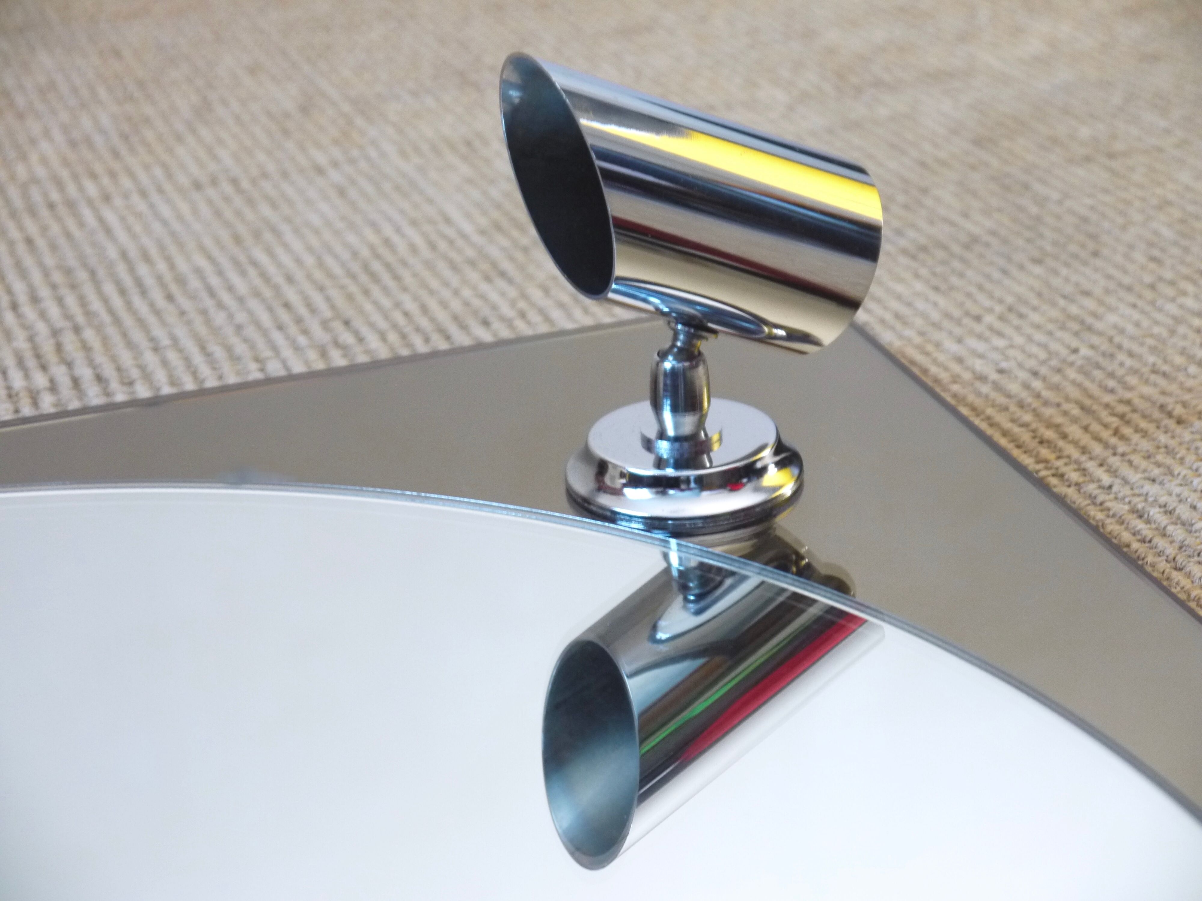 Vintage square mirror 56x56cm