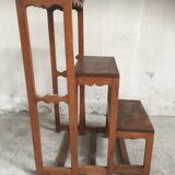 Former folding walnut library ladder