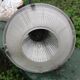 Art Deco holophane pendant chandelier