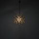Mid-Century Square Clear Glass Pendant by Kamenicky Senov, 1960's