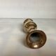 Small brass vase