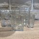 Set de 5 vases vintage en cristal – Cristal Tallin