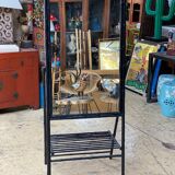 Black bamboo mirror